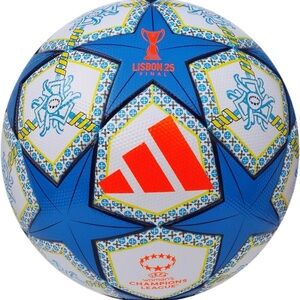 Adidas Blue and Red Champions League Soccer Ball
